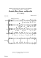 Behold, How Good and Joyful SATB choral sheet music cover